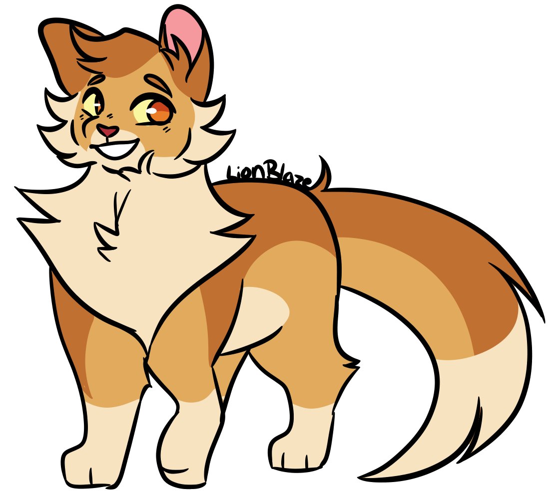 Lionblaze and Russetfur