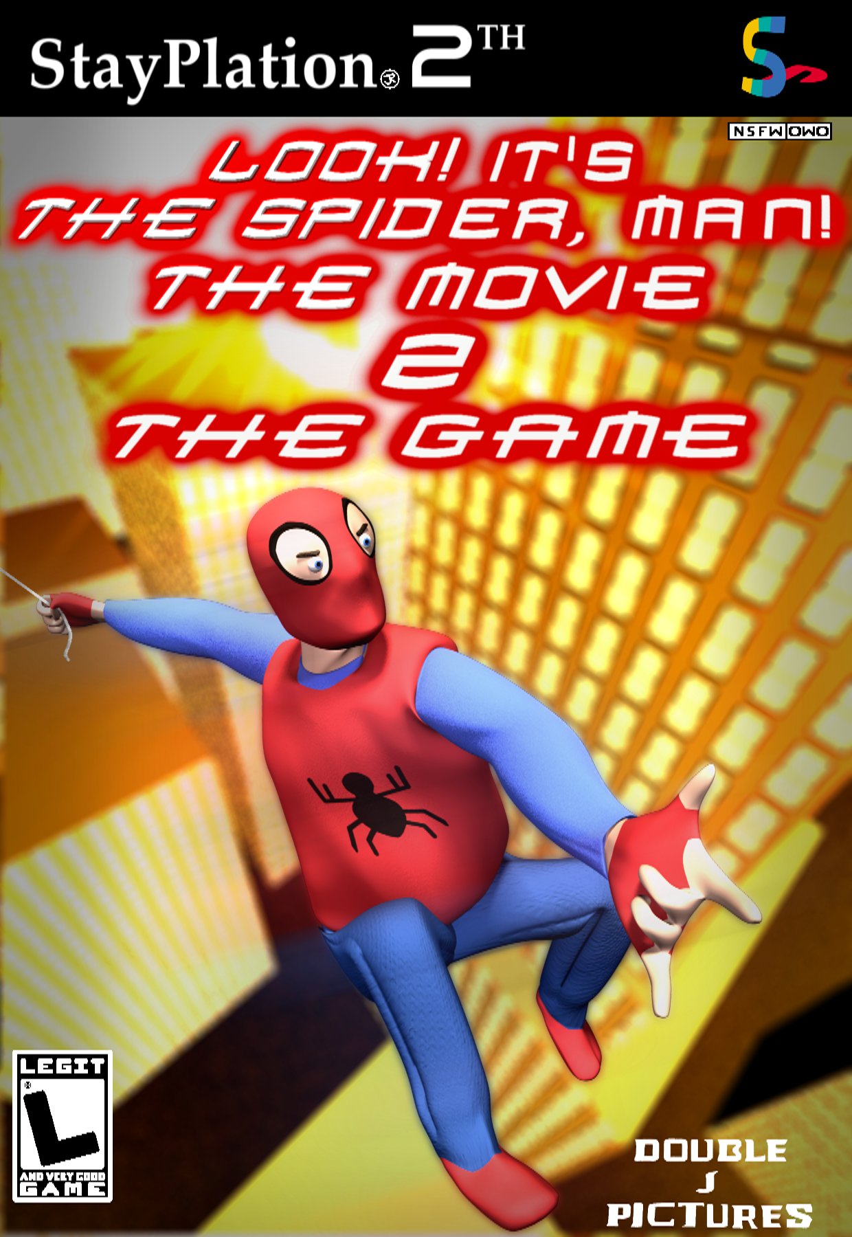 Jimmy D The Game Case From My Latest Ytp Actually Had A Lot More Effort Put Into It Than Was Necessary The Front Design Was Based On The Spider Man 2
