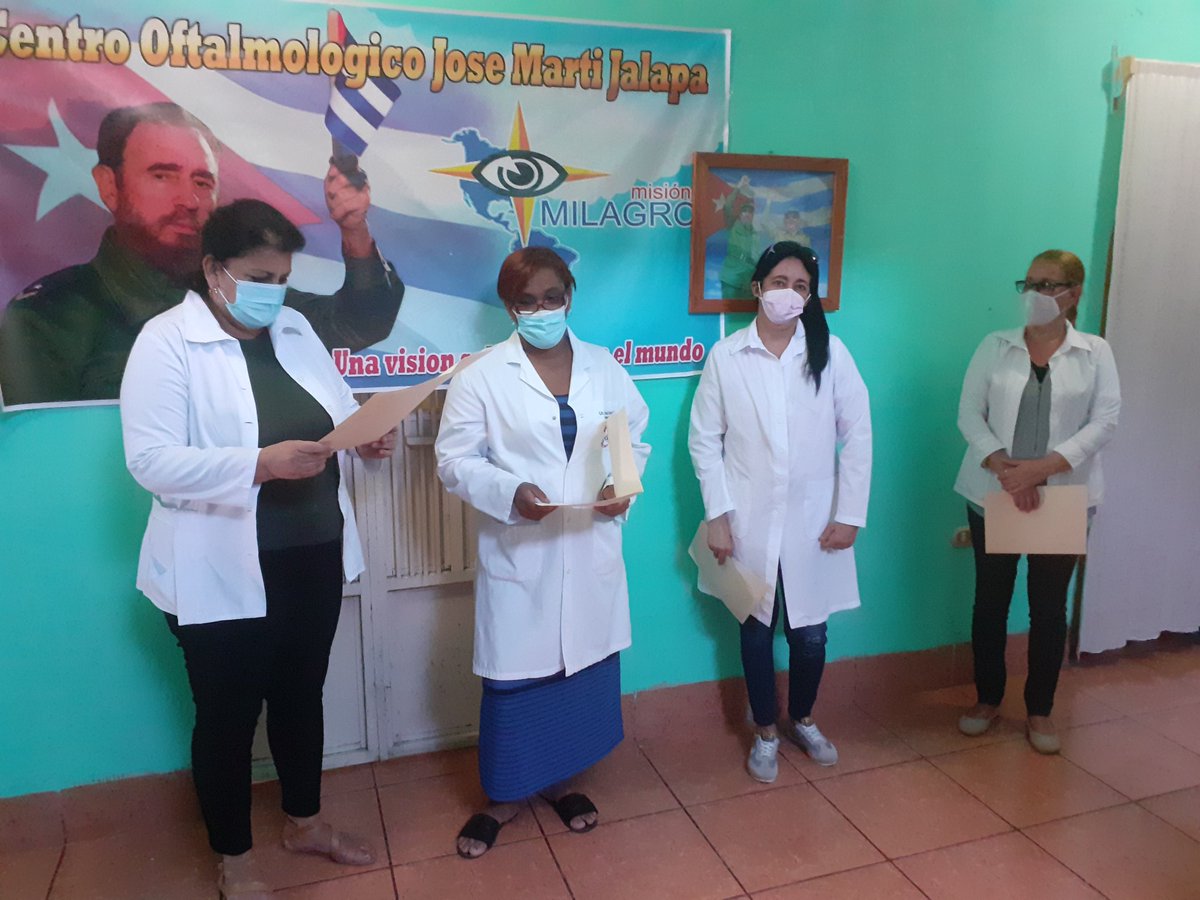 La BMC del Hospital oftalmológico José Martí rinde tributo a nuestro Eterno Comandante en jefe. Los agradecidos te acompañan.
#SomosContinuidad 
#SomosCuba 
#FidelPorSiempre