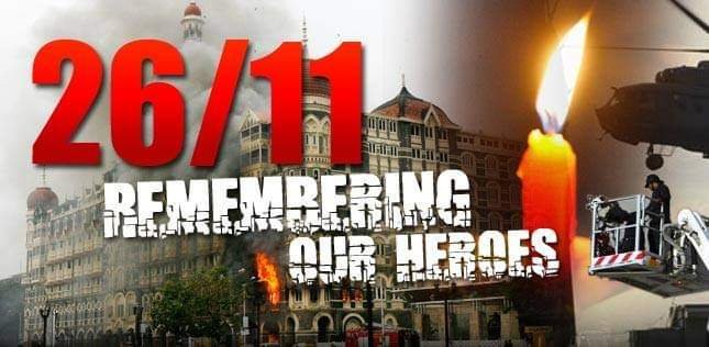 beingsaagar's tweet photo. history remembers the 60 hours of nightmare in the city of dreams ... the 3 days when mumbai became a battlefield and came out victorious ... respects, salute, remembrance and tribute for the martyrs and sufferers of 26/11 mumbai attacks ... 💐 

#MumbaiTerrorAttack https://t.co/6f2W7mzkXp