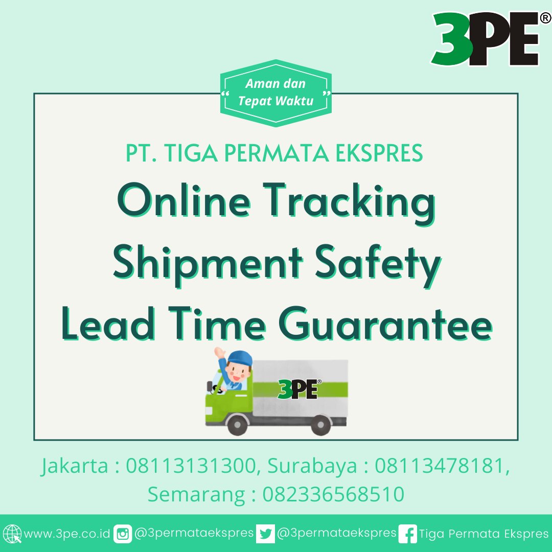3permataekspres's tweet photo. Yuk, kirim barangmu dengan Tiga Permata Ekspres. Kami tawarkan solusi terbaik untuk pengiriman barang Anda. https://t.co/MXTIO0jMz6.
#jasapengiriman #kirimbarang #jasaekspedisi #cargo #airfreight #pengirimanbarang https://t.co/8SxR1HsSkU