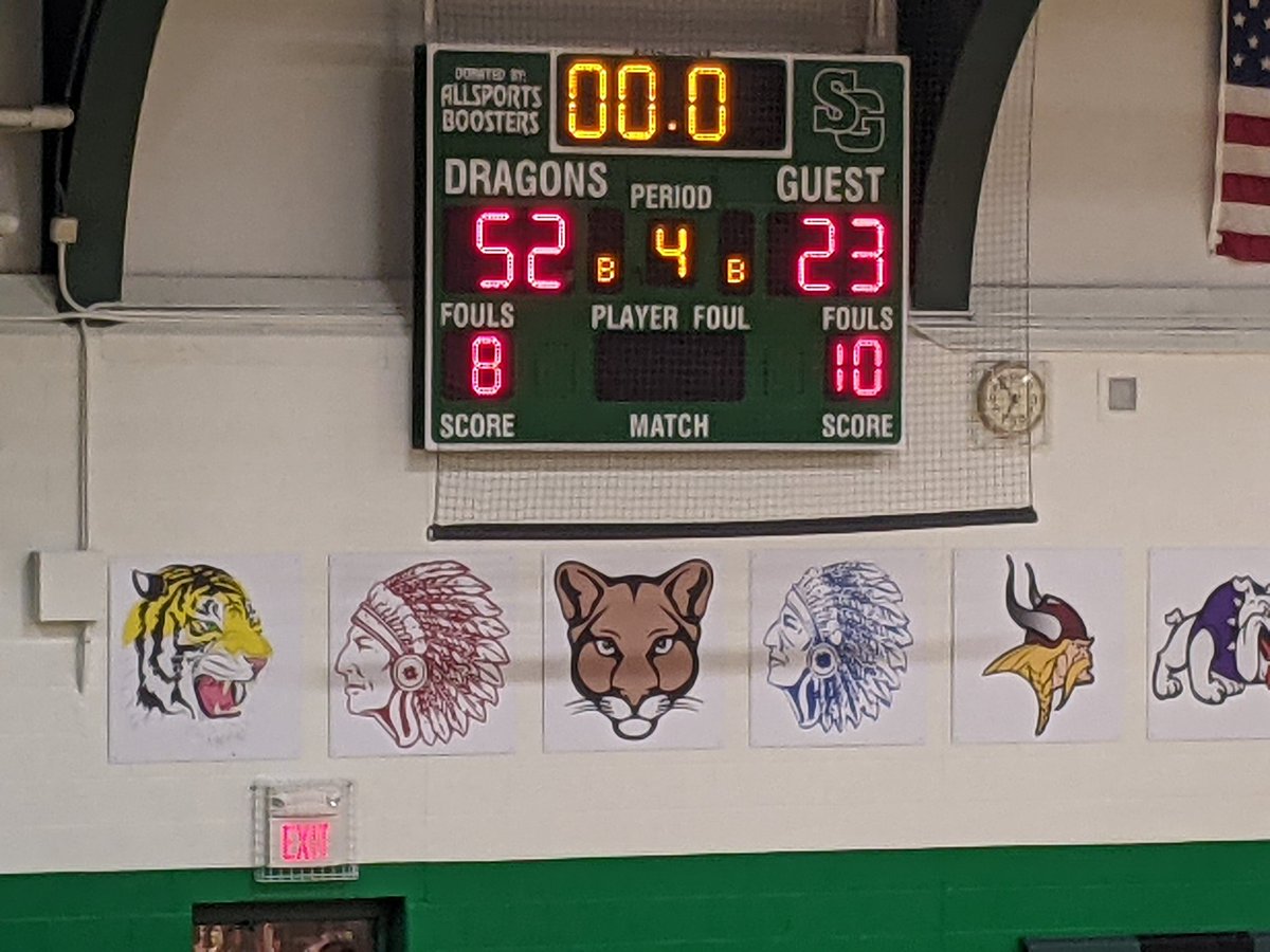 HeraldSte's tweet photo. High school girls' basketball final: Ste. Genevieve 52, Herculaneum 23. Dragons, 1-0. https://t.co/kjJm2lLQG3
