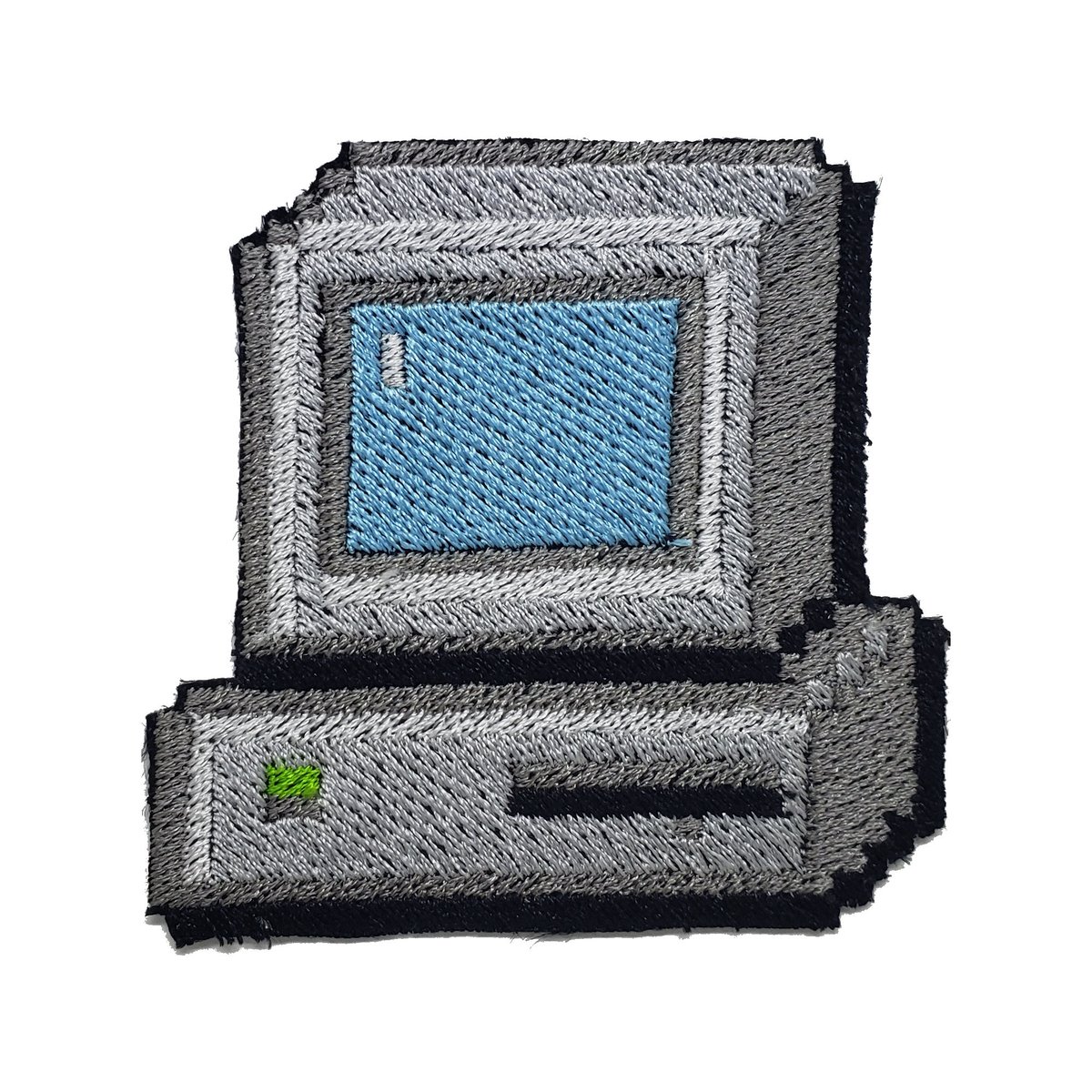 Computer_Patch's tweet photo. Recently sold from my #etsy shop: Computer Iron on patch - Shiny Metallic Embroidered. 

https://t.co/WP8iMTpV16 

#holidaysale #stuckingstuffer #computerpatch #nerdpatch #geekgiftideas #vintagecomputer #8bitpatch #retrocomputer #nostalgia https://t.co/BdzViedtqd