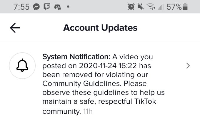 I told yall my TikTok vid would get removed 🤣🤣🤣 https://t.co/klTCNtZfJP<a href="/tag/onmfc"class="tags"><span>#onmfc</span></a>