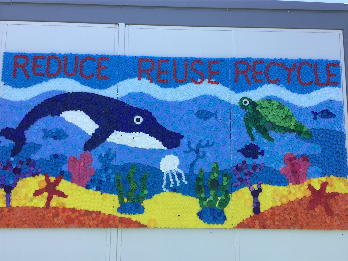 NicoleFKelleher's tweet photo. Did you know that bottle lids are the 2nd most littered item after cigarette butts? 2S and 1S investigated this and created a pretty special alternative with a great message. @BoydenSapsed @Jennife76738409 @Clarke4535 @PBLWorks @MichelleSapsed @MFardon #reduce #reuse #recycle https://t.co/8NCv1wAOMU
