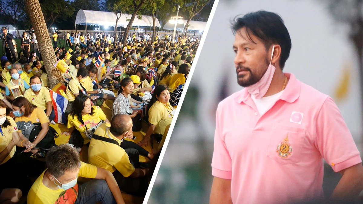ed_ward_newgate's tweet photo. บรรยากาศสดที่สวนลุมพินี ซึ่ง คุณบิณฑ์ บรรลือฤทธิ์ นักแสดงชื่อดัง และประชาชนทั่ว ไป พร้อมใจใส่เสื้อเหลืองมารอรับเสด็จ ในหลวง และ พระราชินี อย่างคึกคัก
#ภูมิใจที่ได้รับเสด็จ
#เรารักสถาบันพระมหากษัตริย์ https://t.co/0Y4bn9K9dT