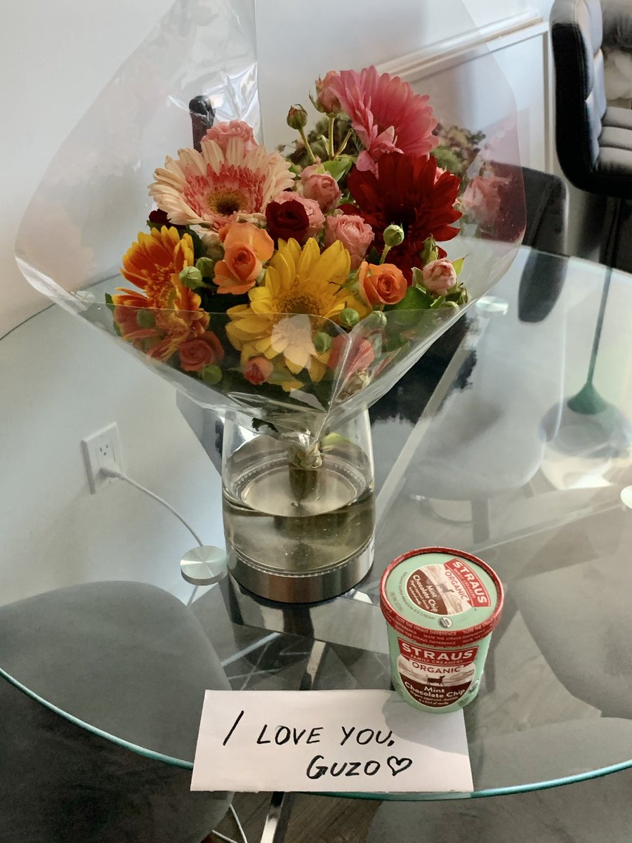 hoangnphi's tweet photo. @DjukaStat has been my rock, especially in this pandemic, emotional job search and career change.

from surprising me with flowers and ice cream after my first design interview to a celebratory cake for my first full-time #uxdesign job.. brb crying. i love you so much 🥺😭🥰♥️♥️ https://t.co/LxbDTqc8yt