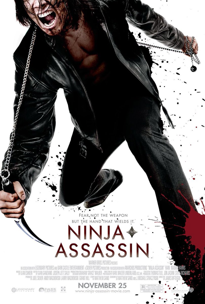 FilmNewsNos's tweet photo. 🎬MOVIE HISTORY: 11 years ago today, November 25, 2009, the movie ‘Ninja Assassin’ opened in theaters!
@29rain #NaomieHarris #BenMiles #RickYune #ShoKosugi #RandallDukKim @sungkang #JonathanChanPensley #IllYoungKim #DavidLeitch #YukiIwamoto #LinhDanPham #YuFang #AdrianaAltaras https://t.co/jVKQ831Wen