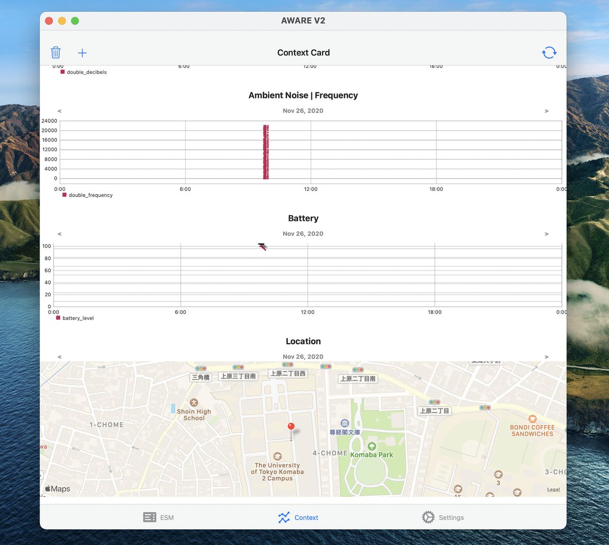 yuuki_nishiyama's tweet image. Wow! AWARE-iOS is working on M1 Mac 🥳 Also, some sensors are working well.

You can try it from the following link.
apps.apple.com/jp/app/aware-c…
awareframework.com

#awareframework #ios #app #OpenSource