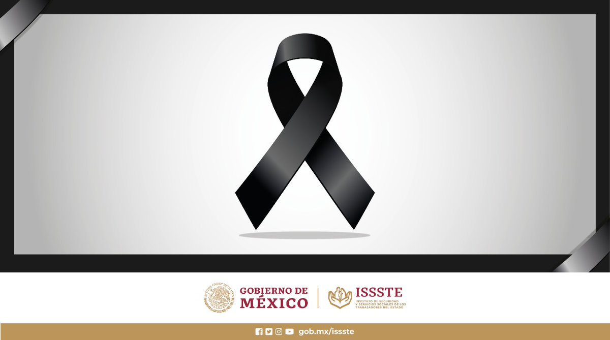 ISSSTE_mx's tweet photo. La #FamiliaISSSTE lamenta profundamente el sensible fallecimiento del Dr. José Manuel Mireles Valverde, enviamos nuestras condolencias a su familia y seres queridos.
Descanse en paz. https://t.co/RUdZWQJRCD