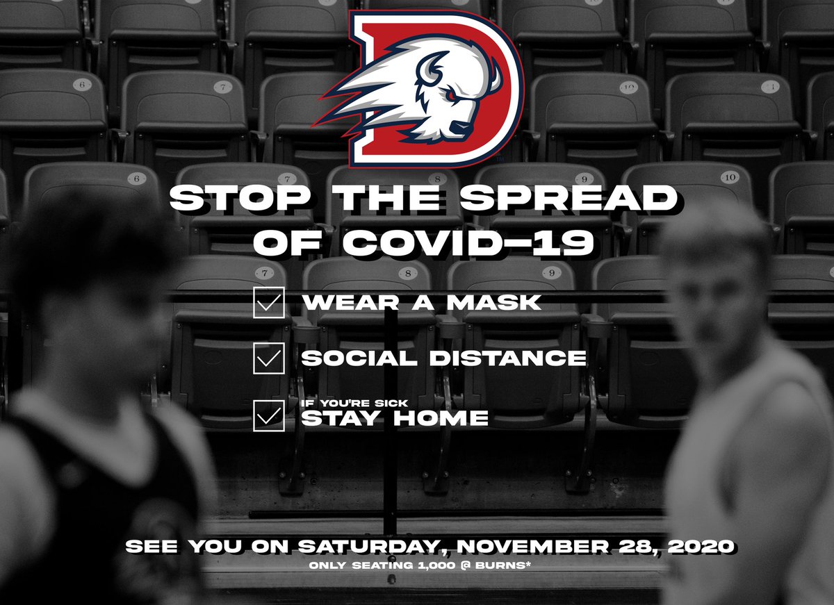 Our season starts on Saturday and we’re grateful to get to play in front of any fans, but that’s not without some restrictions. Make sure to do your part to stop the spread by wearing your mask, social distancing and staying home if you’re sick. #WeAreONE #MaskUp