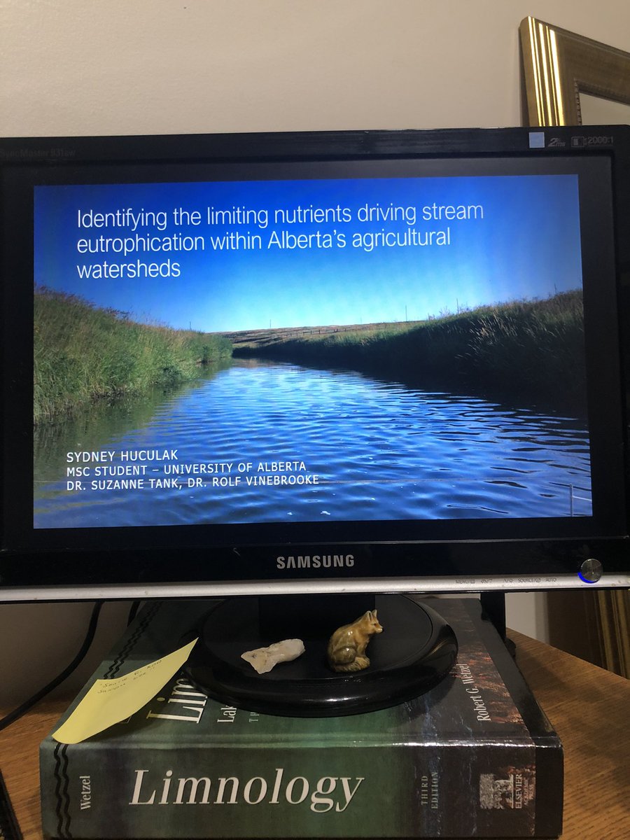 srhucula's tweet photo. Excited to be talking about my masters research tonight at the @AlbertaLake AGM! https://t.co/8fY28L18Pv