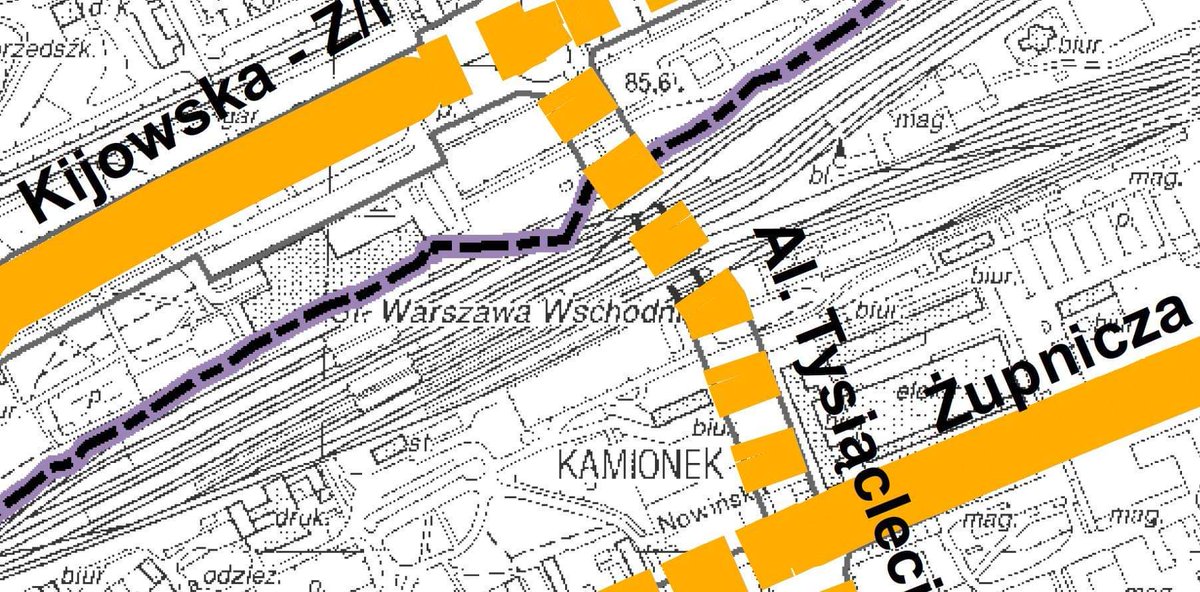 Przebudowa stacji kolejowej Warszawa Wschodnia daje możliwość  połączenia Pragi-Północ z Grochowem. W styczniu pytałem o współpracę <a href="/warszawa/">Warszawa</a> z <a href="/PKP_PLK_SA/">PLK SA</a>. Władze <a href="/UD_PragaPolnoc/">Dzielnica Praga-Północ</a> nie podjęły tematu. Ratusz <a href="/trzaskowski_/">Rafał Trzaskowski</a> i jednostki miejskie też się nie wykazały. #radnyWalkiewicz