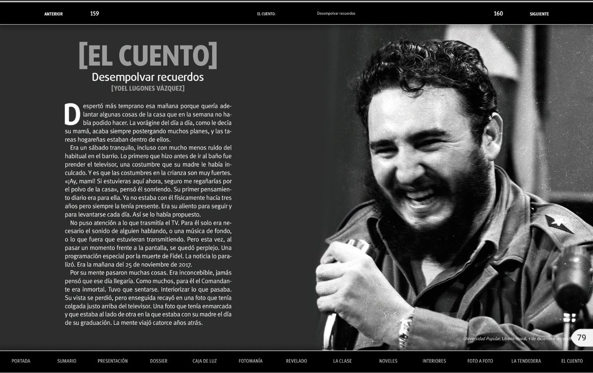 IndaPhoto's tweet photo. Fidel! 

Tomado de la Revista de Fotografía Cubana NEGRA #22 https://t.co/9fFpGDYb8e