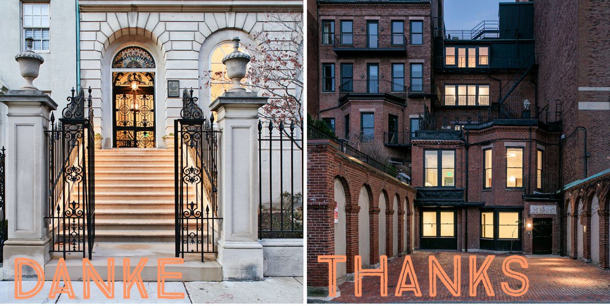 GI_Boston's tweet photo. After a tough year, we wanted to say Danke/Thanks! W/our opening postponed &amp; language classes+cultural programs moved online, we’re grateful you stuck with us. We hope to be together soon, until then we’ll make sure to keep the lights on at #GI170B! #HappyThanksgiving @moRoemisch https://t.co/DGgW1XiupV