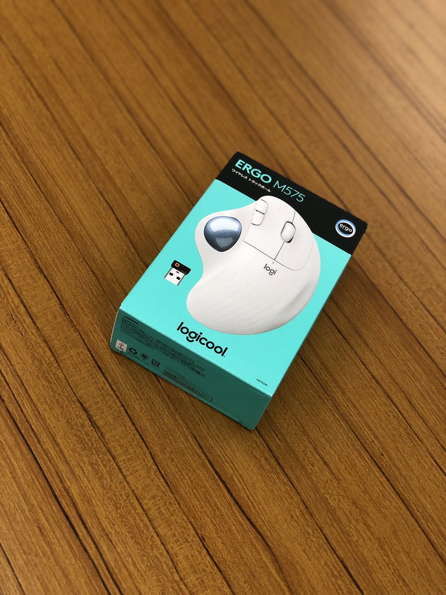 J_861105's tweet image. 新しい仕事のお供

#logicool #ELGO #M575