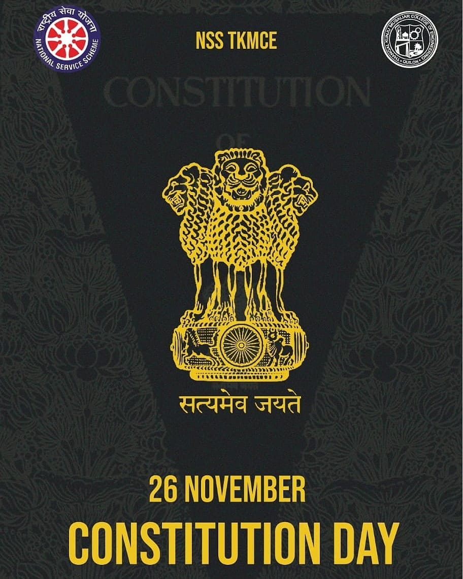 ssscoutsguides's tweet photo. Constitution Day, also known as Samvidhan Divas, is celebrated in India on 26 November every year to commemorate the adoption of Constitution of India. On 26 November 1949, the Constituent Assembly of India adopted the Constitution of India, and it came effect on 26 January 1950 https://t.co/irj1SWifaD