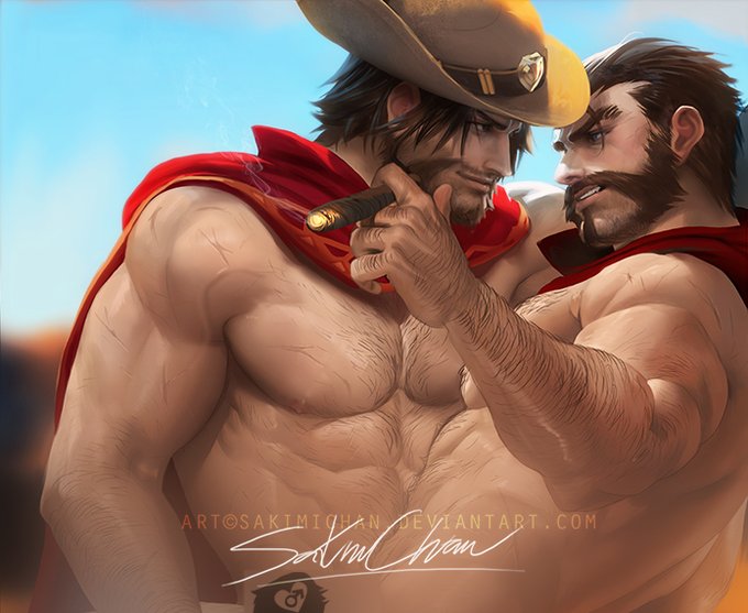 old art revisit 1XD;;; 
#yaoi #bara #nsfw https://t.co/4ODScOQPze