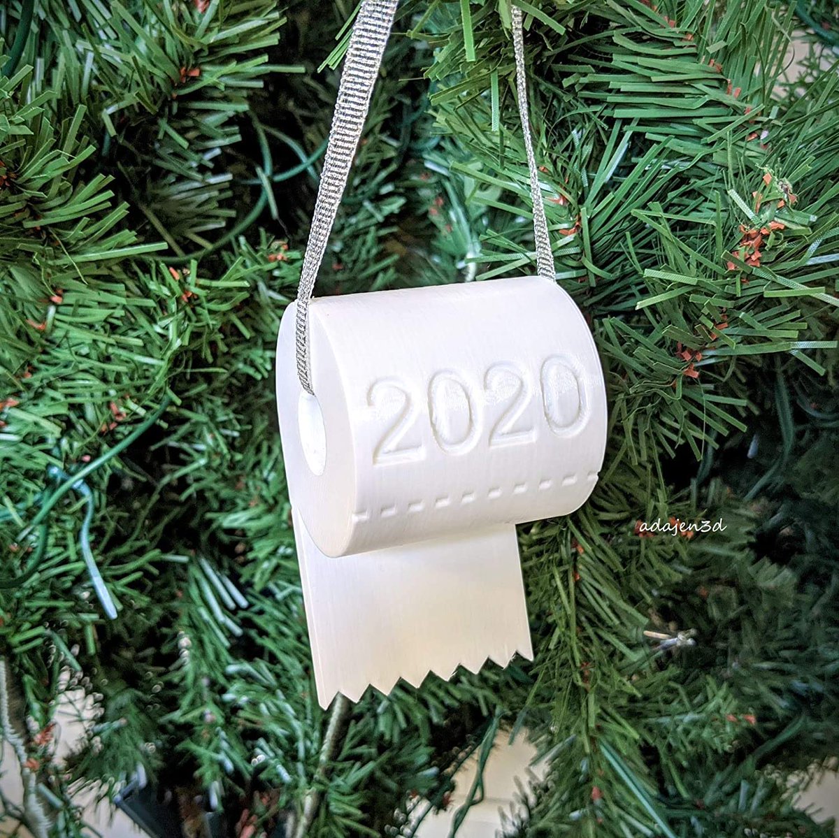 4. Certainly it was an eventful year, but if you went by Christmas ornaments alone, you might forget there's a global pandemic on, for it seems that the most significant event of the year was a *dire shortage of toilet paper.*