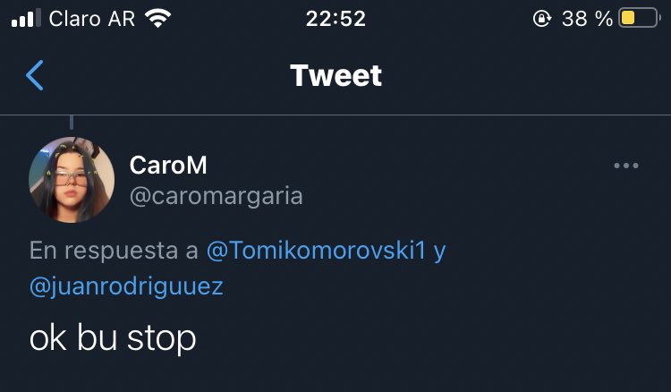 juanrodriguuez's tweet photo. @caromargaria @Tomikomorovski1 cuando sabes que te cerraron bien el orto y no podes decir nada mas🤪 https://t.co/wRNpAQKweZ