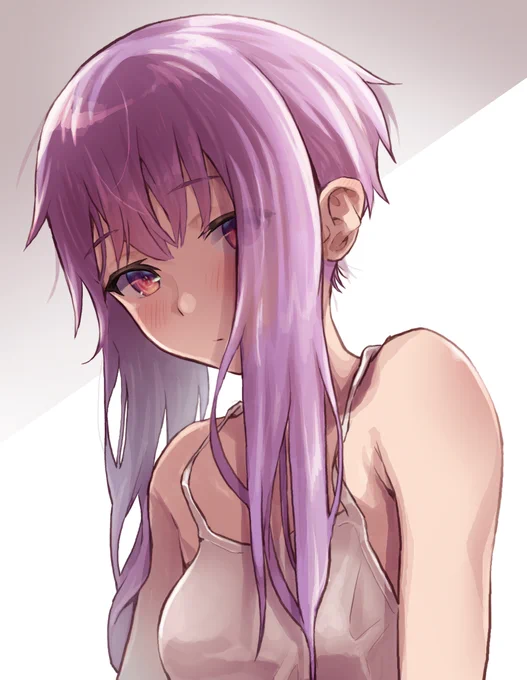 【寝起きの髪を結ぶ前のゆかりん】

この姿をひとりじめできるのが
マスターになって良かったことの
ひとつですね☺️ 