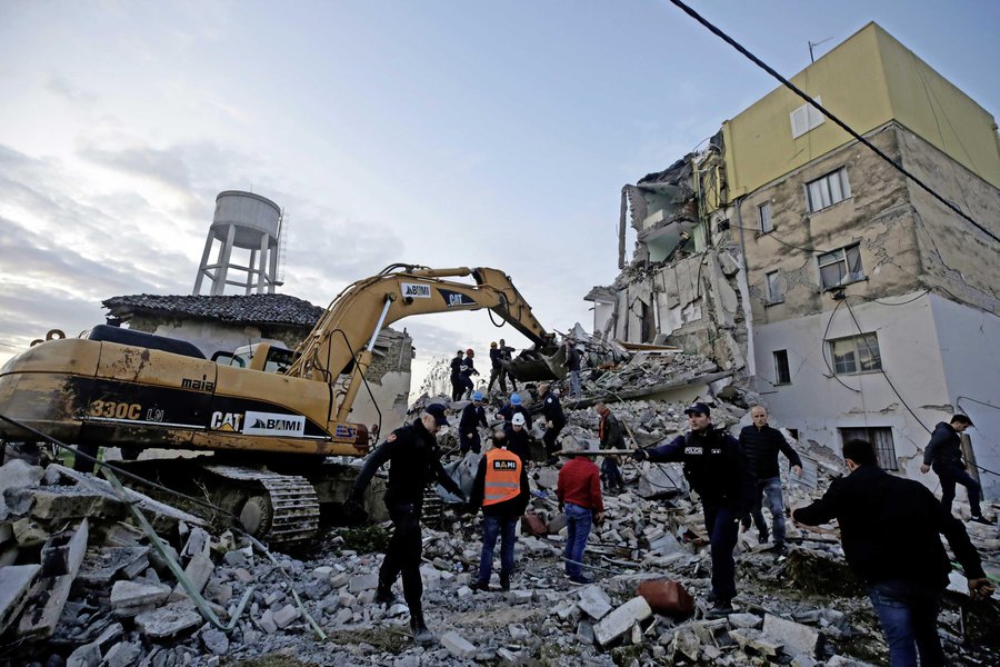 TeamAlbanians's tweet photo. Today marks one year since the devastating earthquake that struck Albania on November 26, 2019 ❤️🙏

We remember those who tragically lost their lives and the strength, hope and resilience of our nation. #NeverForget https://t.co/Ly2nTciPHx