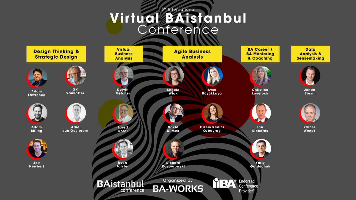 IIBA's tweet photo. The @baistconf is going virtual this year on December 1 - 3!
View the full details of featured topics and conference program here: https://t.co/2rsMBlXcWD
#BAIstanbul #BusinessAnalysisConference #baot https://t.co/ZNA0UZg7Jh