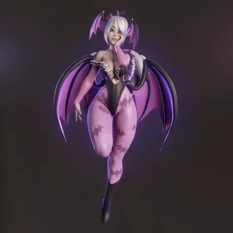 And here's the turntable for Zilla-chan Morrigan cosplay

Any suggestion for the next cosplay lemme know º vº/ https://t.co/RiARj3ZGr2
