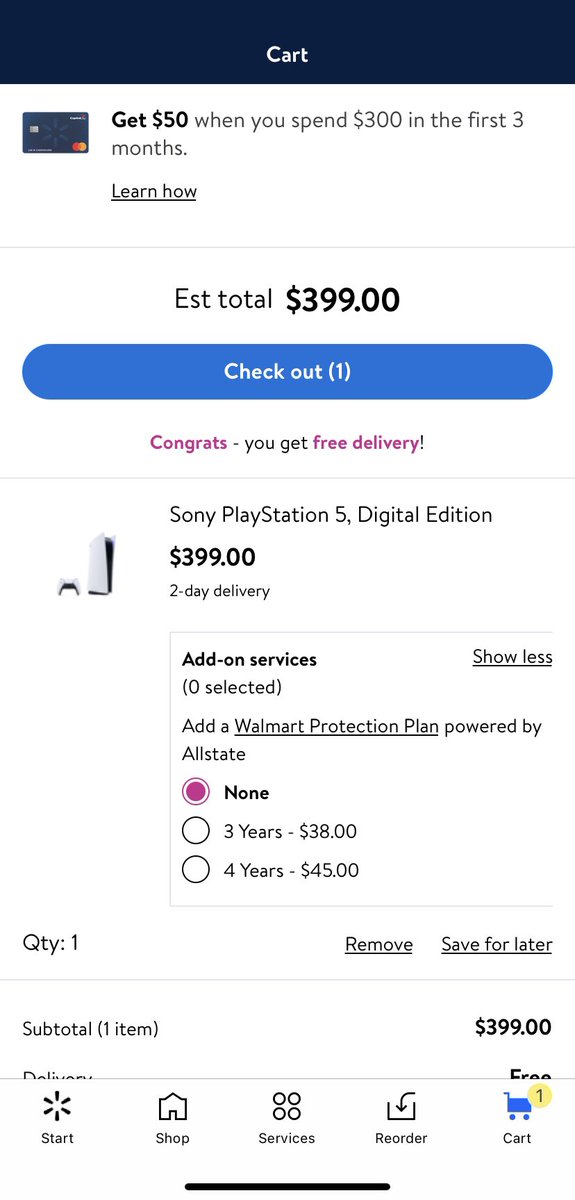 Arrestful's tweet image. A PS5 #Walmart story told in 3 pics