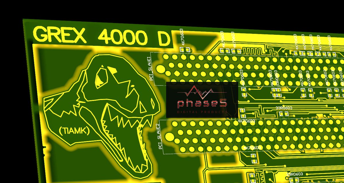 phase5digitalpr's tweet photo. The professional G-REX®PCI + Zorro II &amp; III Daughterboard Series for your Amiga 1200, 3000, 4000 and 4000T are the fastest PCI solutions ever made for Amiga. The bottleneck Zorro II &amp; III bandwidth speed of around 3 &amp; 12 MB/s are BYPASSED DIRECTLY to phase 5 Accelerators! #phase5 https://t.co/lGlM1VvxEo