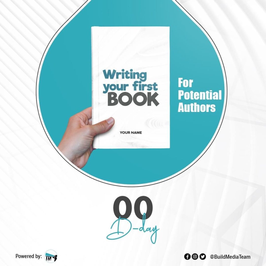 BuildMediaTeam's tweet photo. TODAY IS THE DAY 📚✍🏼 Thinking of writing a book or know someone that should write a book?👇
  
If yes, there's still time! Join the Free: #WritingYourFirstBook Webinar TODAY, Thurs 26th Nov @ 8pm | Online via Zoom.  

Register👇🏼
https://t.co/lsvik098B3 https://t.co/MRv27MR2P0