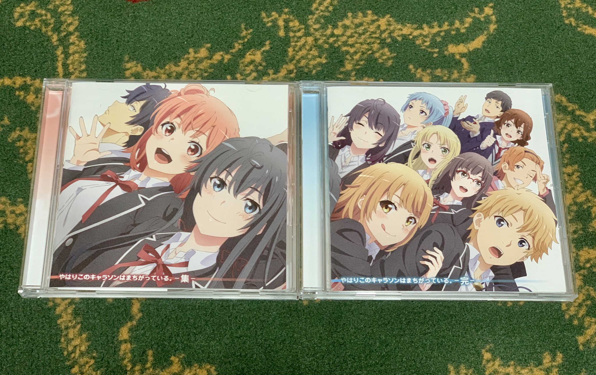 تويتر 堀井茶渡 えぐわたちゃど 夏コミ1日目土曜 西地区な 06a على تويتر 明日発売の俺ガイルの やはりこのキャラソンは まちがっている 集 は一期二期のキャラソン やはりこのキャラソンはまちがっている 完 は三期のキャラソンが収録されている仕様 集