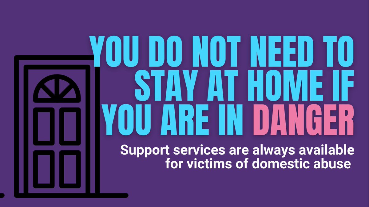 This. 
Cannot. 
Be. 
Emphasised. 
Enough.... 

If you are not safe in your home #Lockdown2 restrictions DO NOT apply.

Please retweet till you are sick of seeing this and know that you may have helped get the message to someone who needs to know.

#YouAreNotAlone #16DaysOfAction