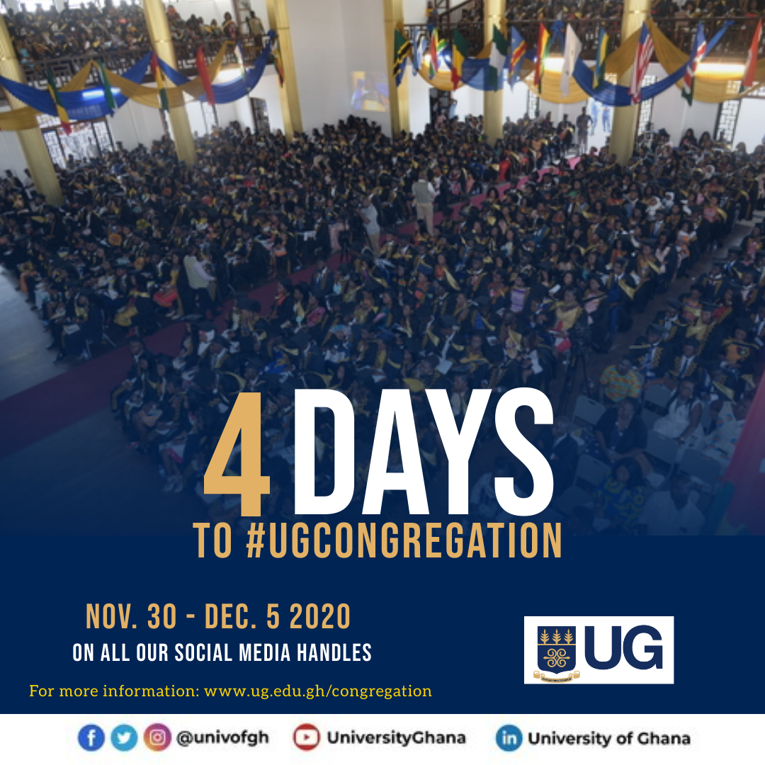 UnivofGh's tweet image. A day closer to #UGCongregation.
To be premiered on all our social media handles
November 30 - December 5, 2020

ug.edu.gh/congregation

#GoToUniversity
#OnlineGraduation
#StandProud

@univers1057fm 
@EcclesAndoh