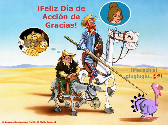¡Feliz Día de Acción de Gracias! #Thanksgiving