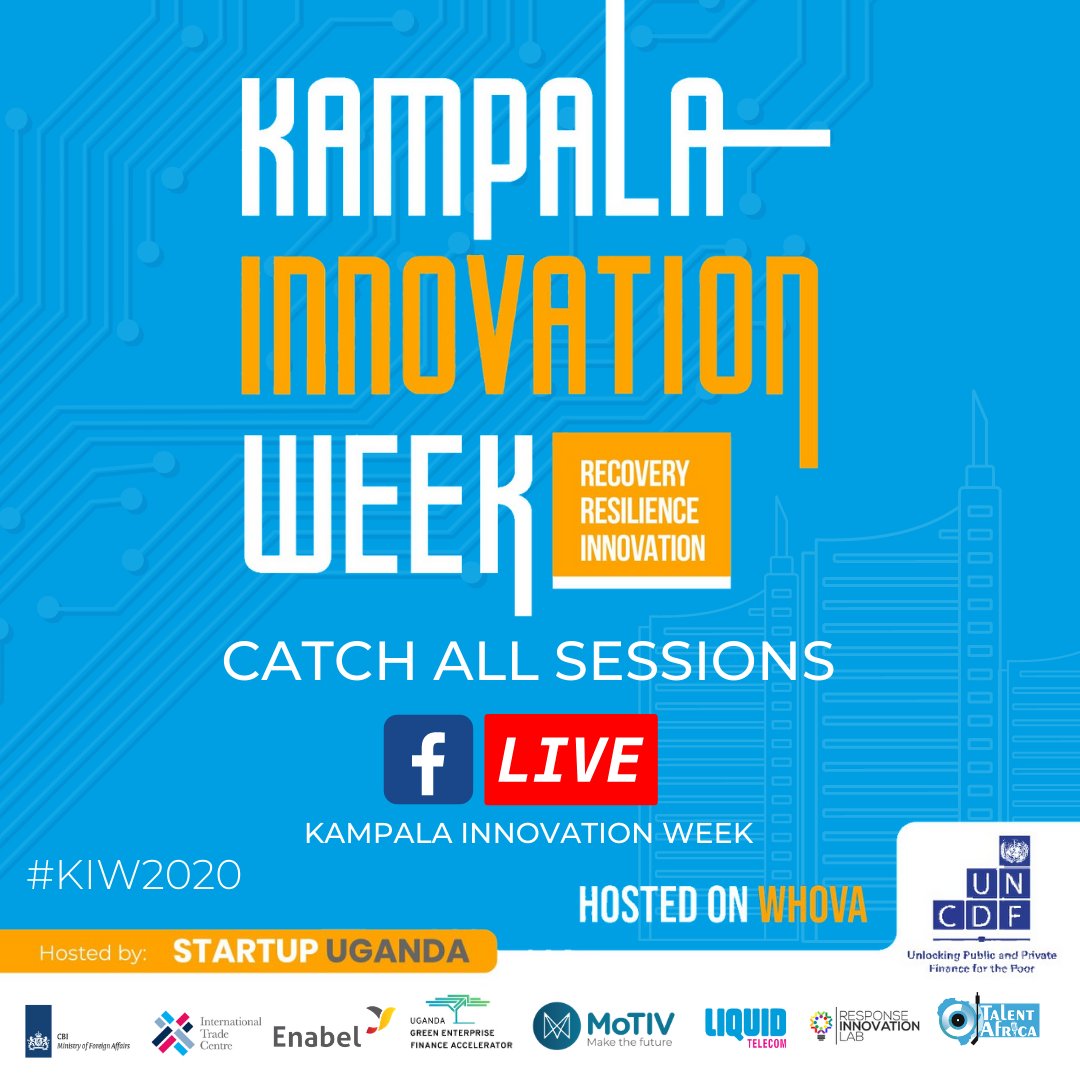 StartupUganda_'s tweet photo. WE ARE LIVE! 

https://t.co/foe2jL6Ang

#KIW2020 https://t.co/ARn9fdzR9X