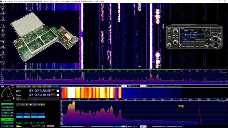 F5PBG's tweet photo. Réception #SDR #ICOM #IC7300 avec l'interface #PTRX-7300 : Présentation vidéo en français
https://t.co/c95Hsb46CS
Pour ceux actuellement satisfaits de cet émetteur-récepteur #radioamateur , c'est à mon avis l'extension indispensable. https://t.co/YxYr4DK1G7