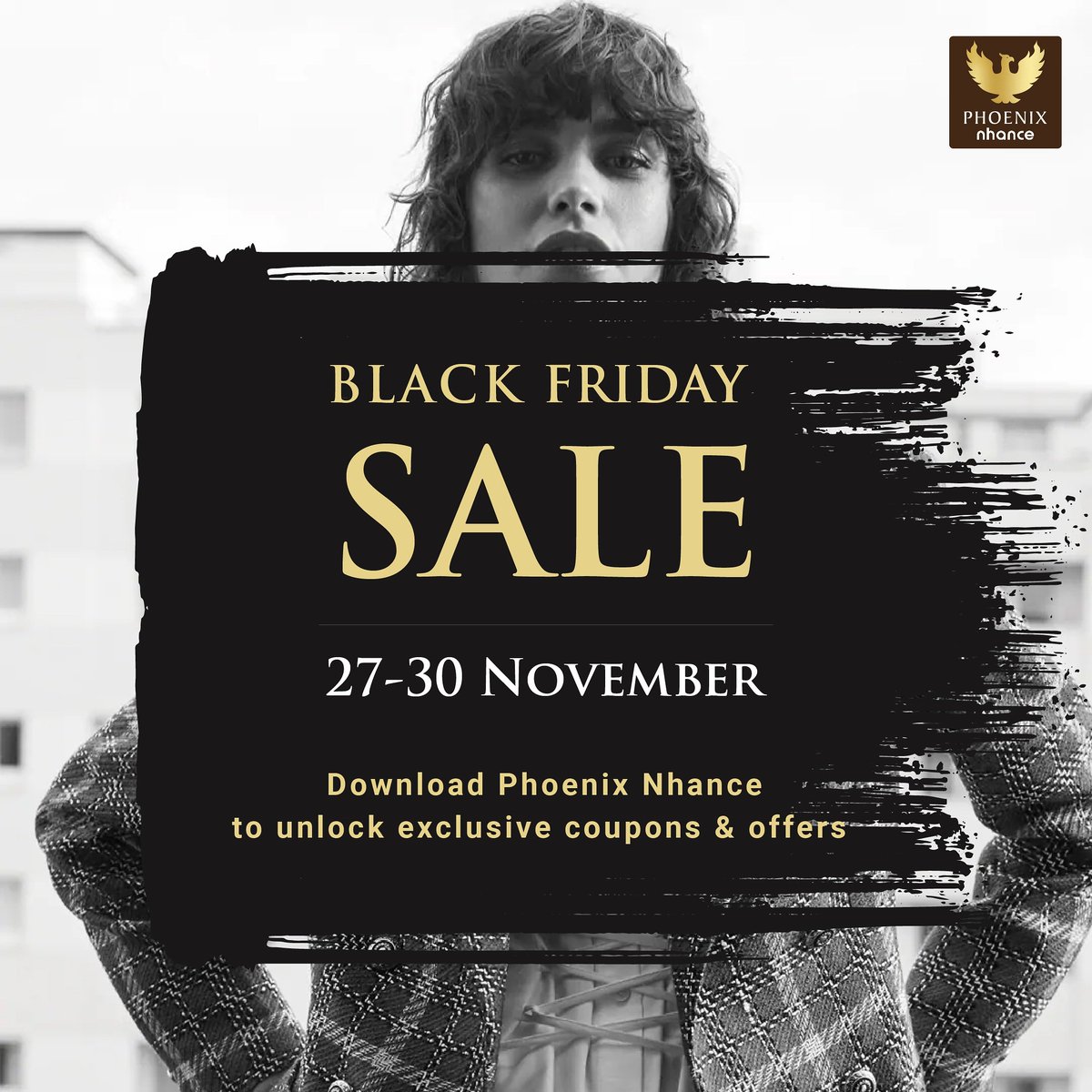 PhoenixNhance's tweet photo. This is the time of the year to fill your wardrobes! Get started with the Black Friday Sale from 27th to 30th Nov! Download Phoenix Nhance to get your first free reward &amp; earn 200 points! Use code ‘FRIYAY’ to sign-up (link in bio) https://t.co/V4vrbg7xC4