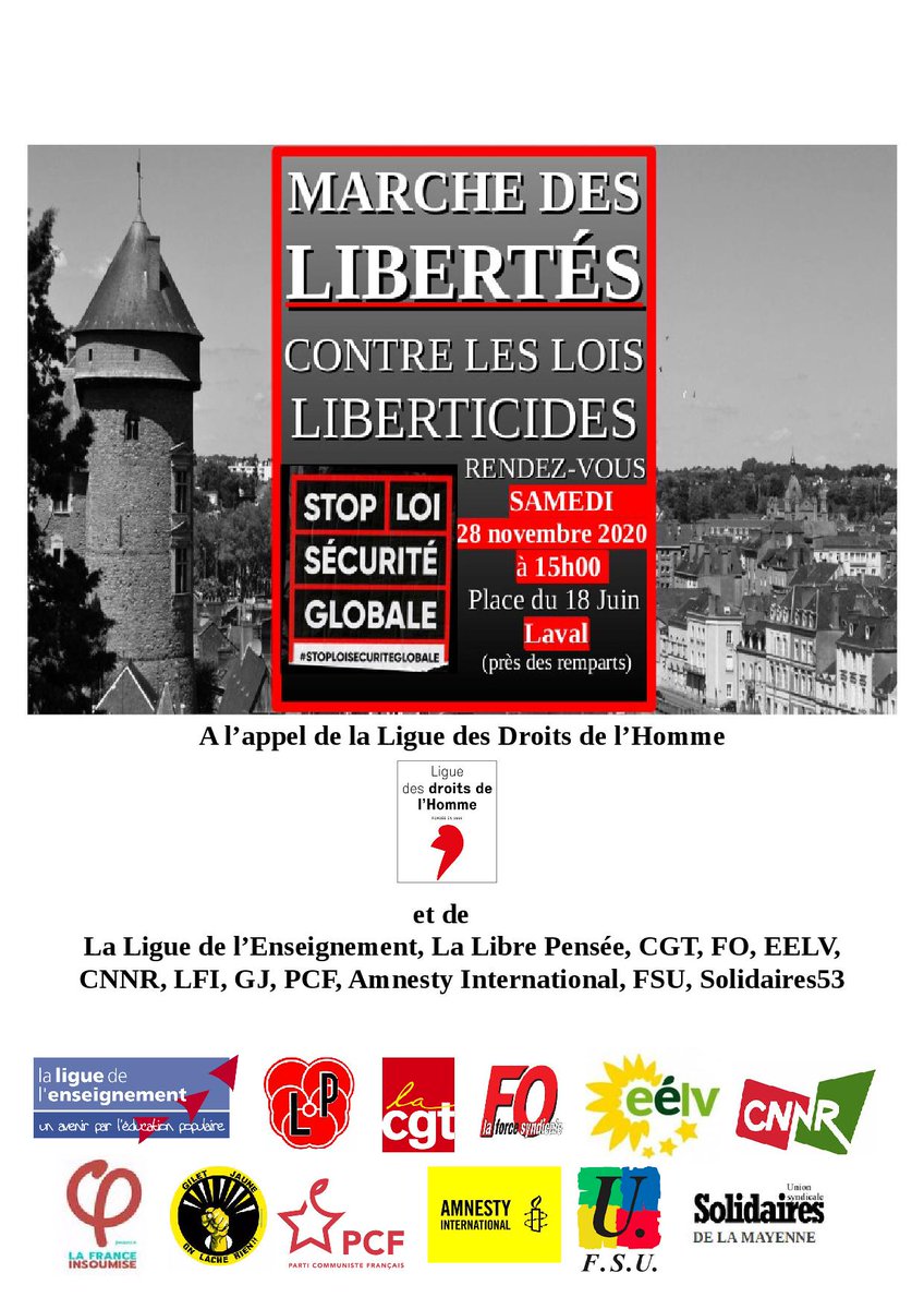 LDH Laval/Mayenne (@ldhlaval) on Twitter photo 