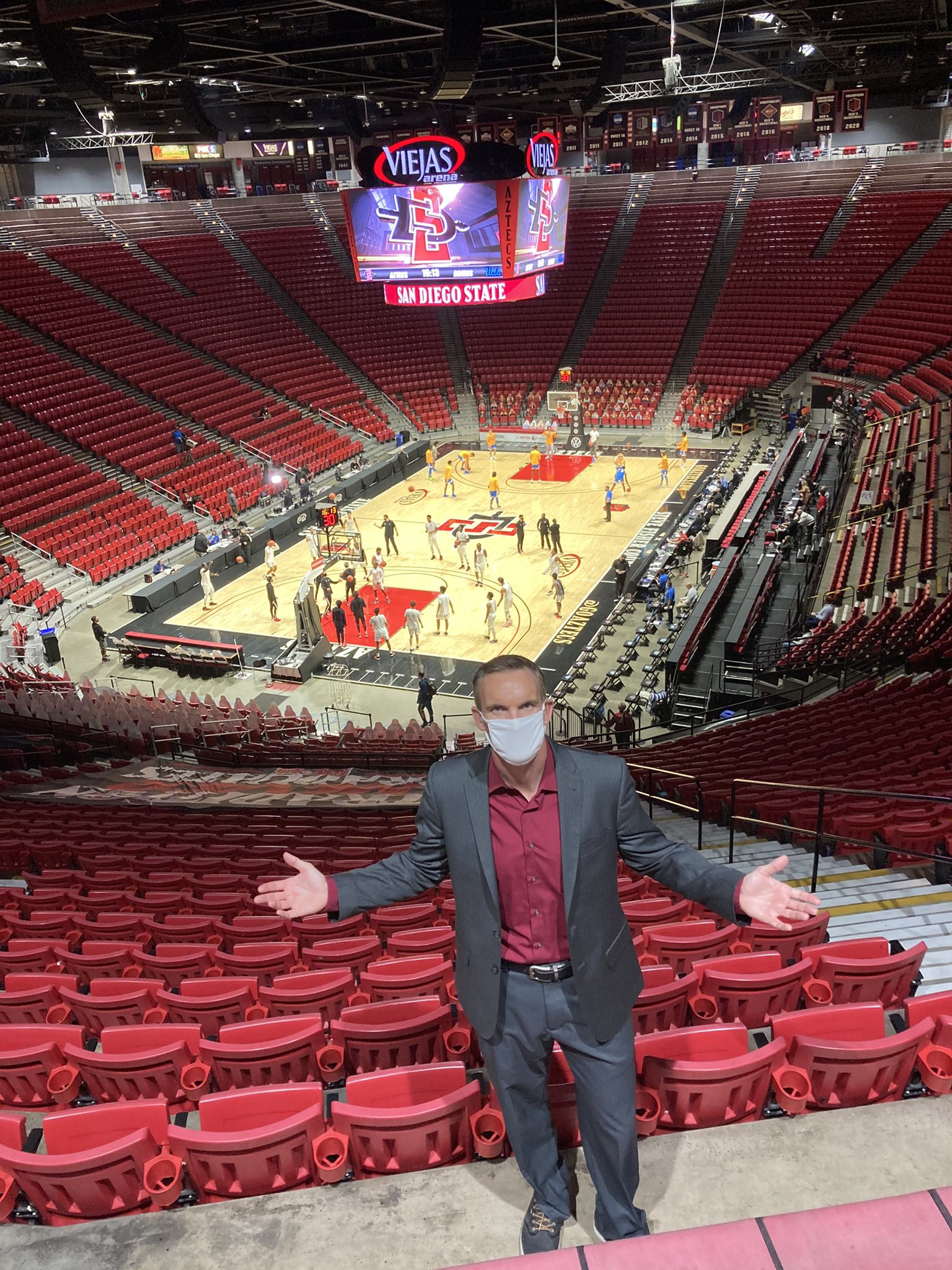 Geoff Grammer On X Until Next Time, Viejas Arena, On The