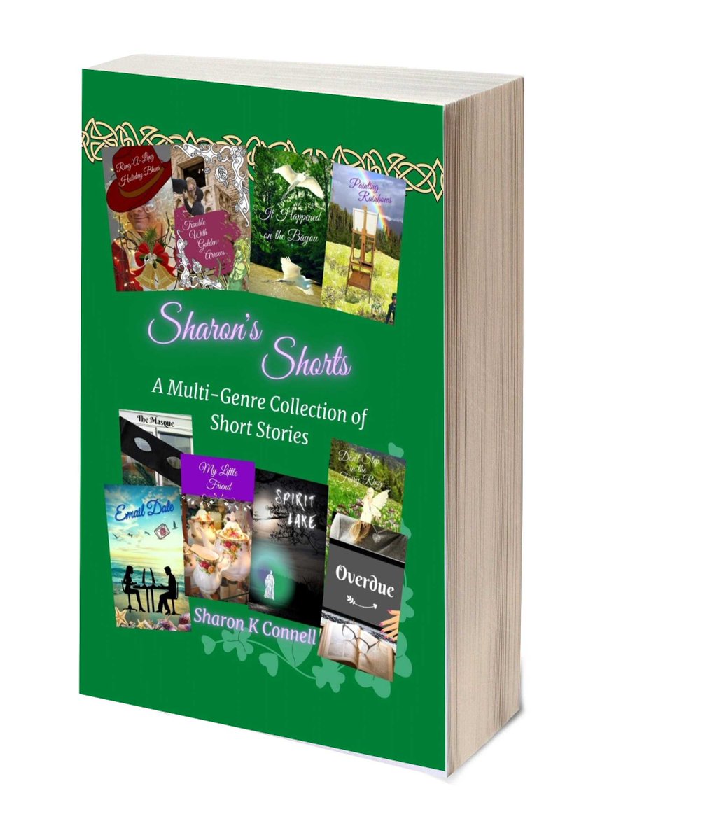 A Multi-Genre Collection of Short Stories 
★SHARON'S SHORTS★ 
🦉getbook.at/Sharons_Shorts 

wp.me/P5rIsN-4JK #ebooksrock #ASMSG 

"<a href="/SharonKConnell/">Sharon K Connell, Author</a>
✎via Pizzazz Book Promotions wp.me/P5rIsN-Ft