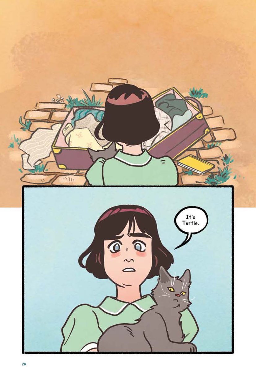 Preview pages from "Turtle in Paradise." With colors by the amazing @larkpien 
This books looks absolutely amazing thanks to Lark! 