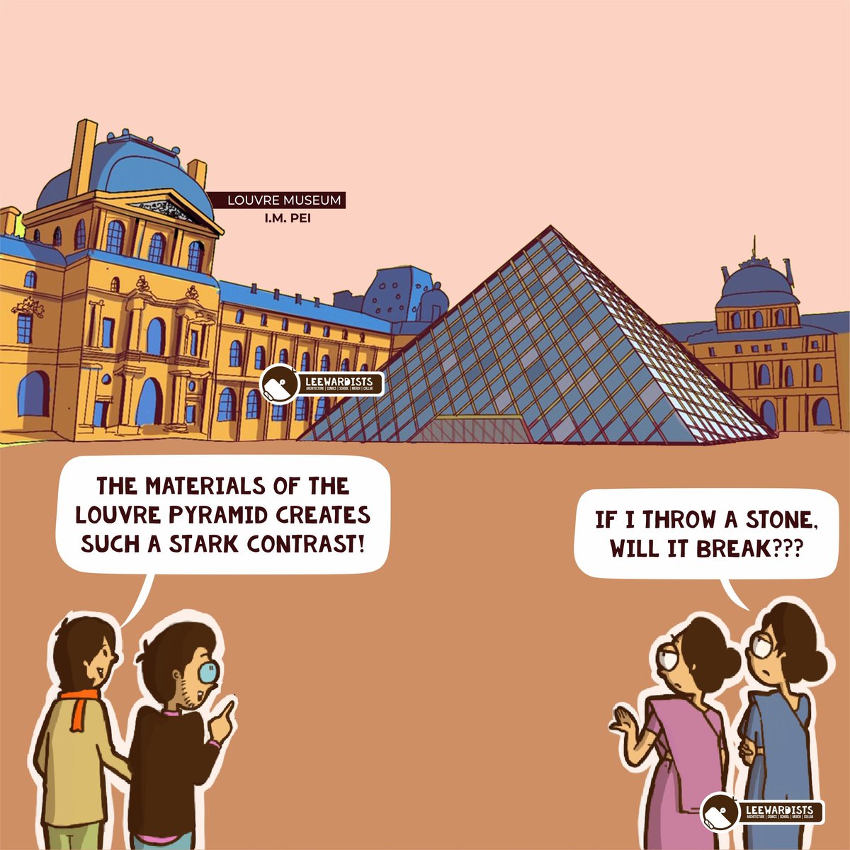leewardists's tweet photo. Our one of the most beloved comics from the famous 'Aunties and Uncles VS everything' in Architecture. 😅
(Will soon repost the uncles version as well) Enjoy!
.
.
Leewardists Merchandise going online soon! Keep watching this space for more updates! https://t.co/lWV45DzmqO