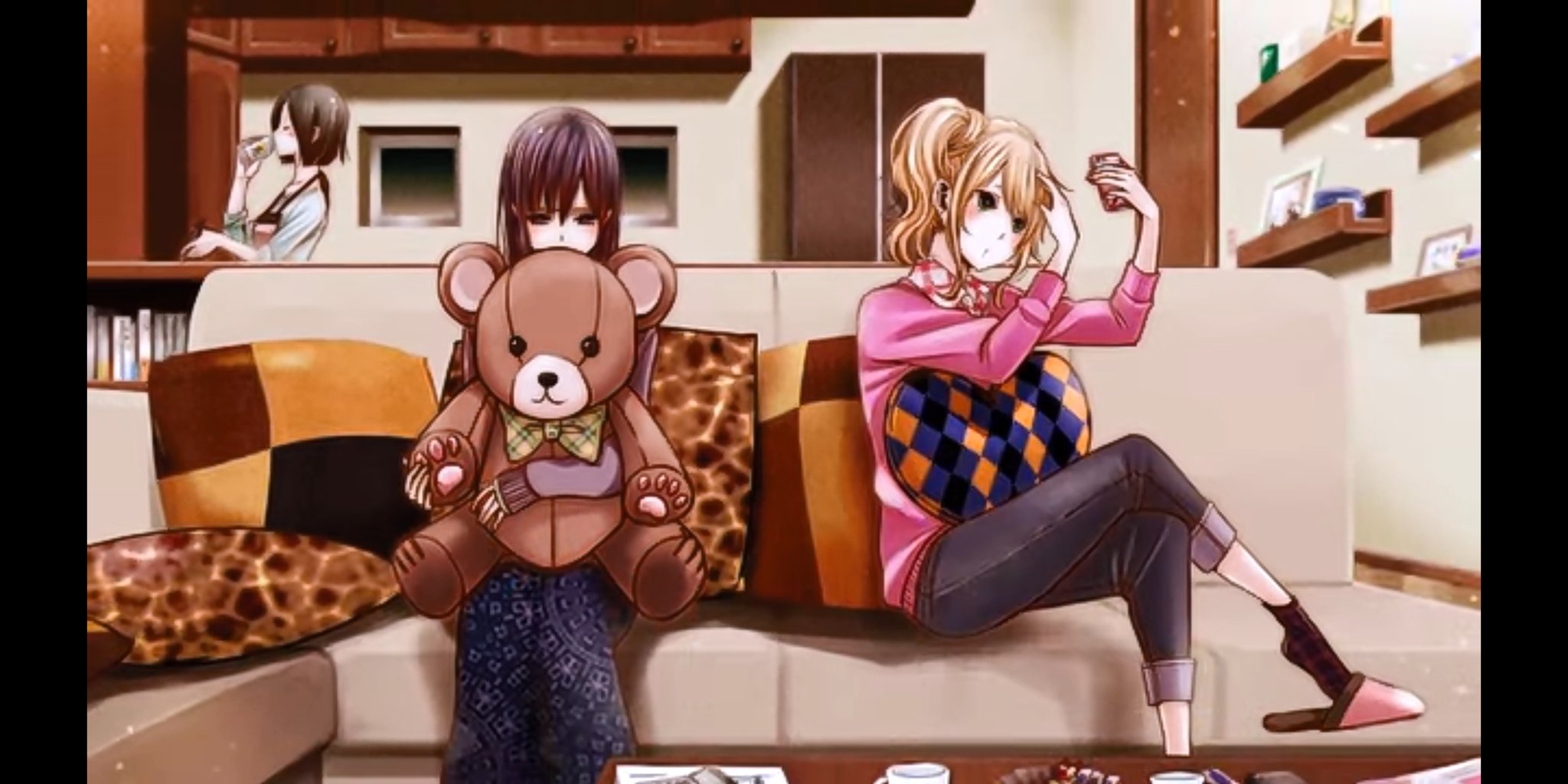 百合漫画　推しちゃれ　citrus　額装高精細複製画　藍原柚子　藍原芽衣 百合漫画 推しちゃれ citrus 額装高精細複製画 藍原柚子 藍原