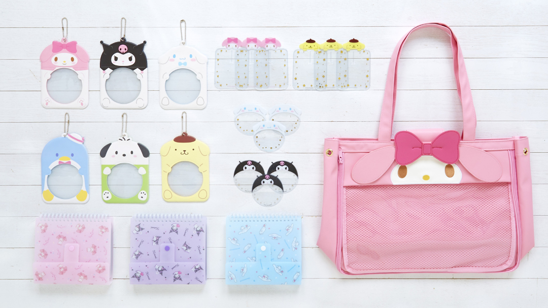sgs109com's tweet photo. 【ニュース】マイメロやシナモンを見せて持ち歩ける「アイタタバッグ」も♡『サンリオキャラクター ときめき推し事グッズ第2弾』12/3(木)新発売🐱🐶🐰🐧🐩💙🎀✨https://t.co/87BUFmOjLT https://t.co/SZ6sDeZ0uj