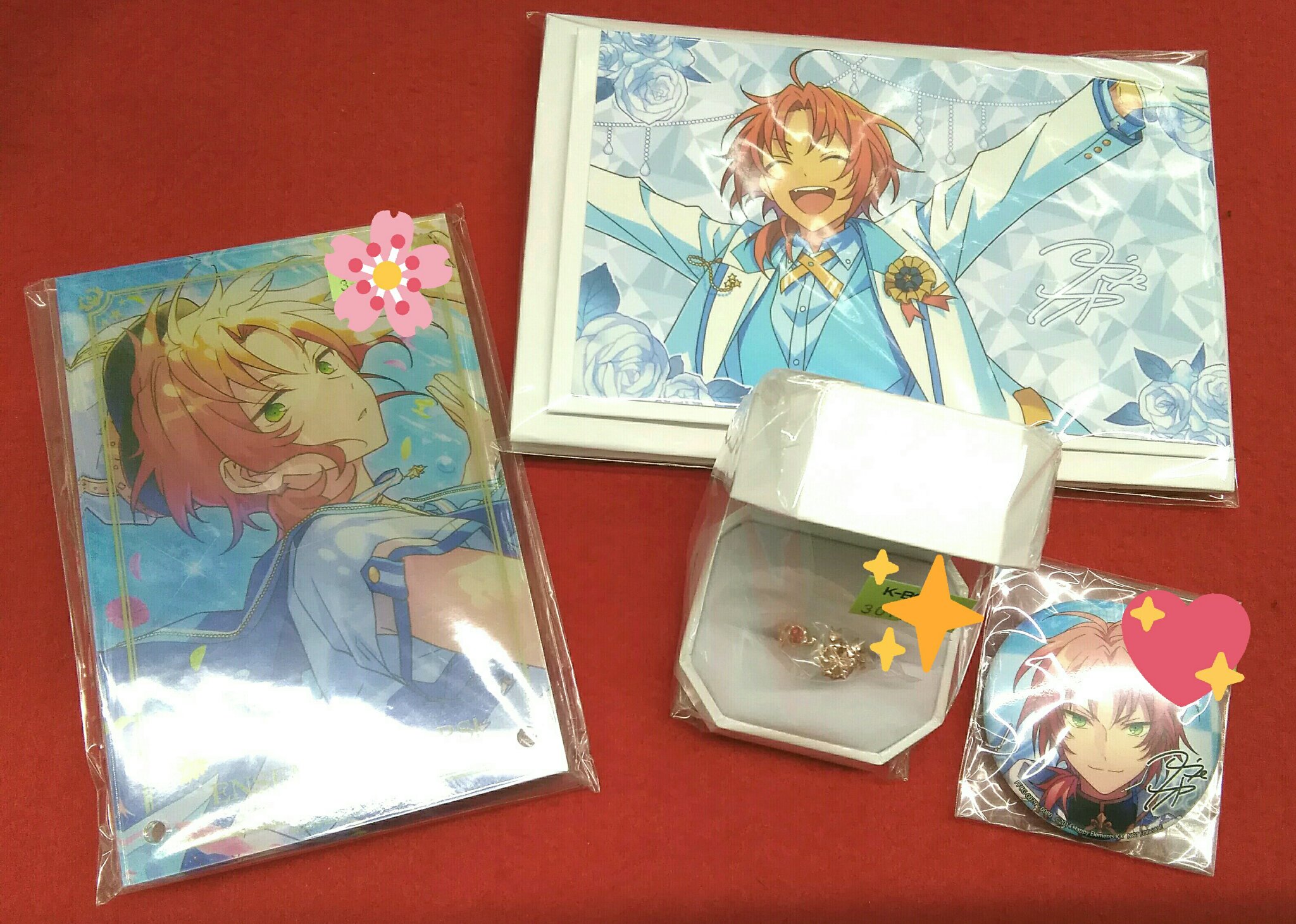 あんスタ アニメイトカフェ ケーキ 特典 アクリルシャドー