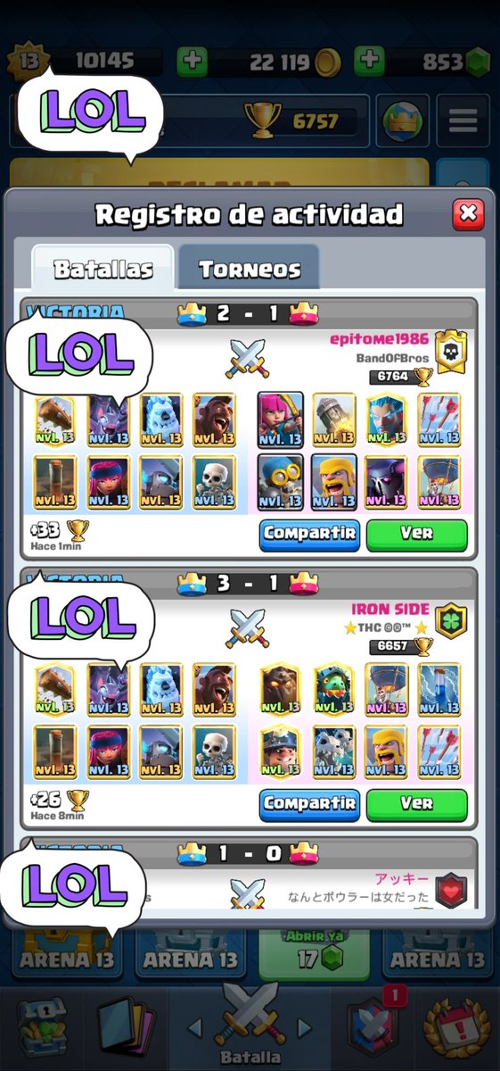 Lindos mach que salen