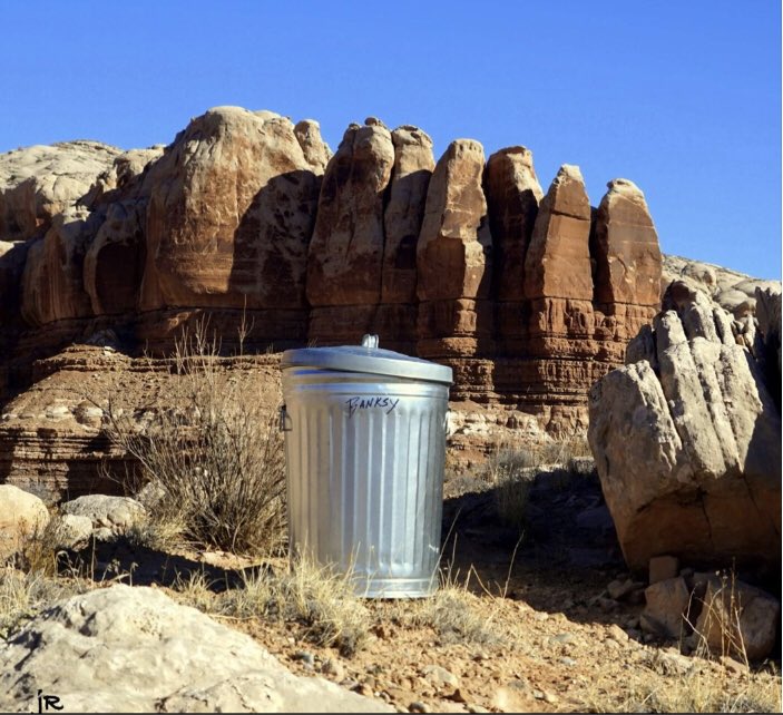 The merchandising has begun. Bluff -based artist JR Lancaster is now selling portable monoliths for your own front yard.