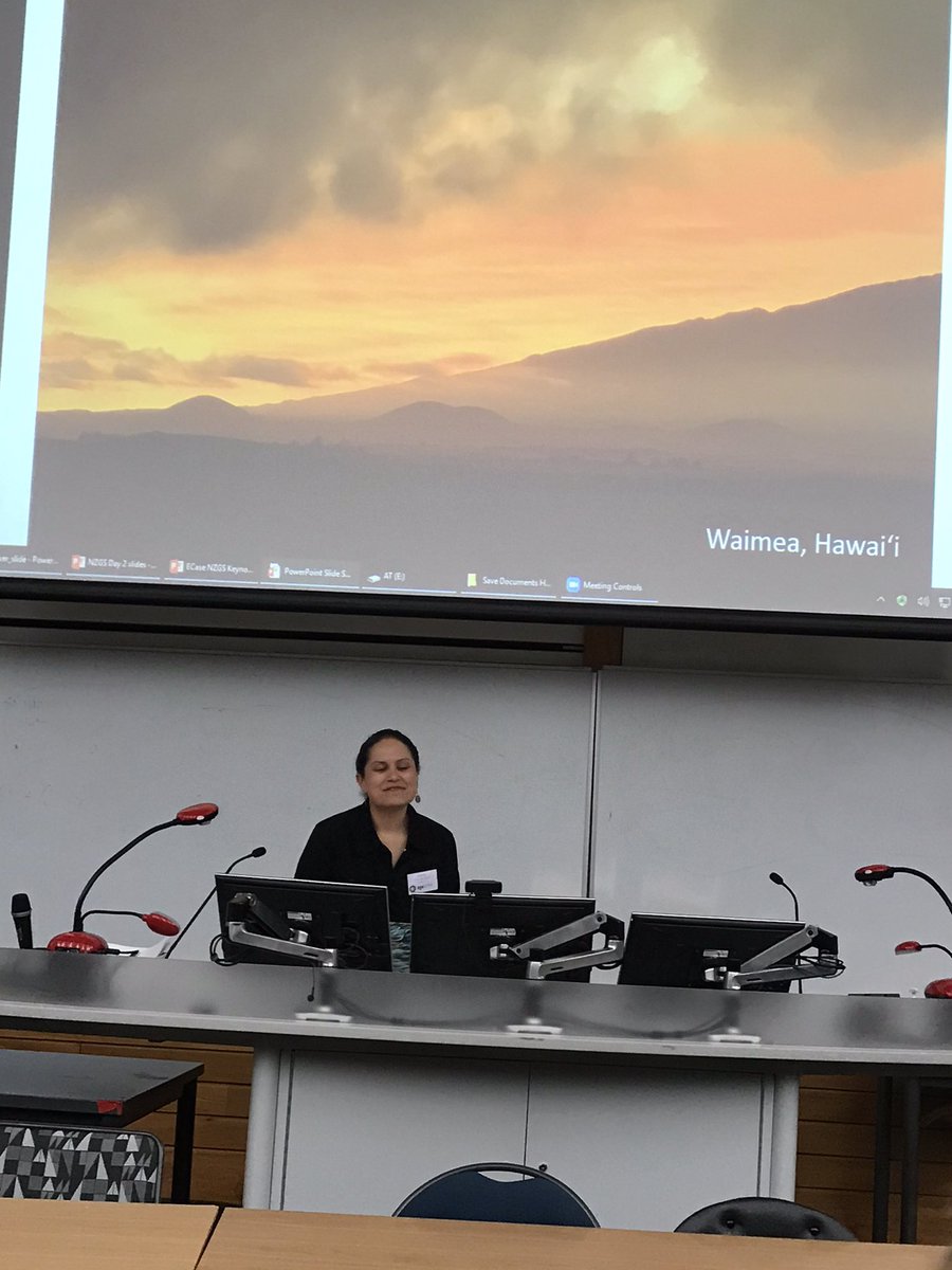 New Zealand Geographical Society NZGS (@nzgeogsociety) on Twitter photo Fabulous #keynote by <a href="/emacase/">Emalani Case</a> at <a href="/NZGeogSociety/">New Zealand Geographical Society NZGS</a> conference - That which feeds us: Sacred solidarities and roots of resistance. nzgsconference2020.gitlab.io Fabulous #keynote by <a href="/emacase/">Emalani Case</a> at <a href="/NZGeogSociety/">New Zealand Geographical Society NZGS</a> conference - That which feeds us: Sacred solidarities and roots of resistance. nzgsconference2020.gitlab.io
