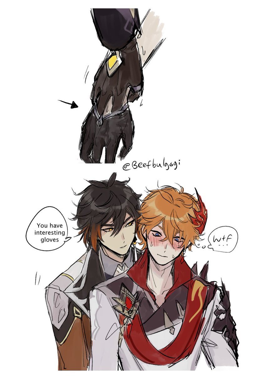 beefbulgogi's tweet photo. #zhongchi #鍾タル / / anyways i drew this rly fast https://t.co/9fkk4jxFwN